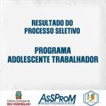 PROGRAMA ADOLESCENTE TRABALHADOR