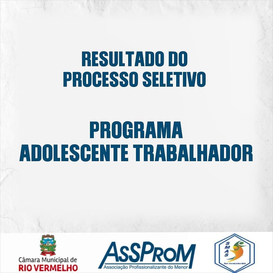 No momento, você está visualizando PROGRAMA ADOLESCENTE TRABALHADOR