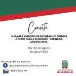 CONVITE XII REUNIÃO ORDINÁRIA