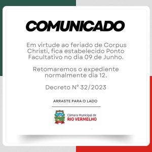 Leia mais sobre o artigo Comunicado!