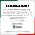 Comunicado!
