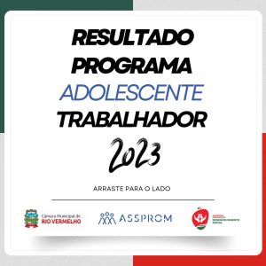 Leia mais sobre o artigo Confira o resultado do processo de seleção do Programa Adolescente Trabalhador.