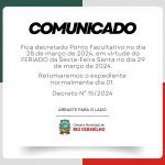 Comunicado!
