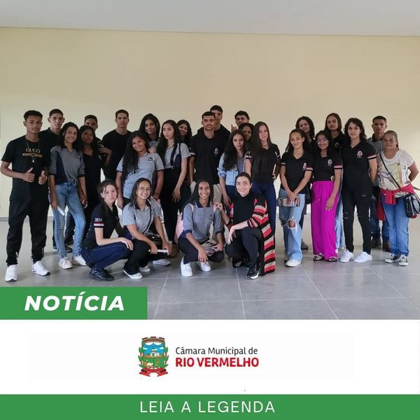 No momento, você está visualizando Alunos da Escola Estadual Francisco Gonçalves Vieira Visitam a Câmara Municipal de Rio Vermelho