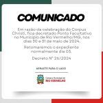 Comunicado!