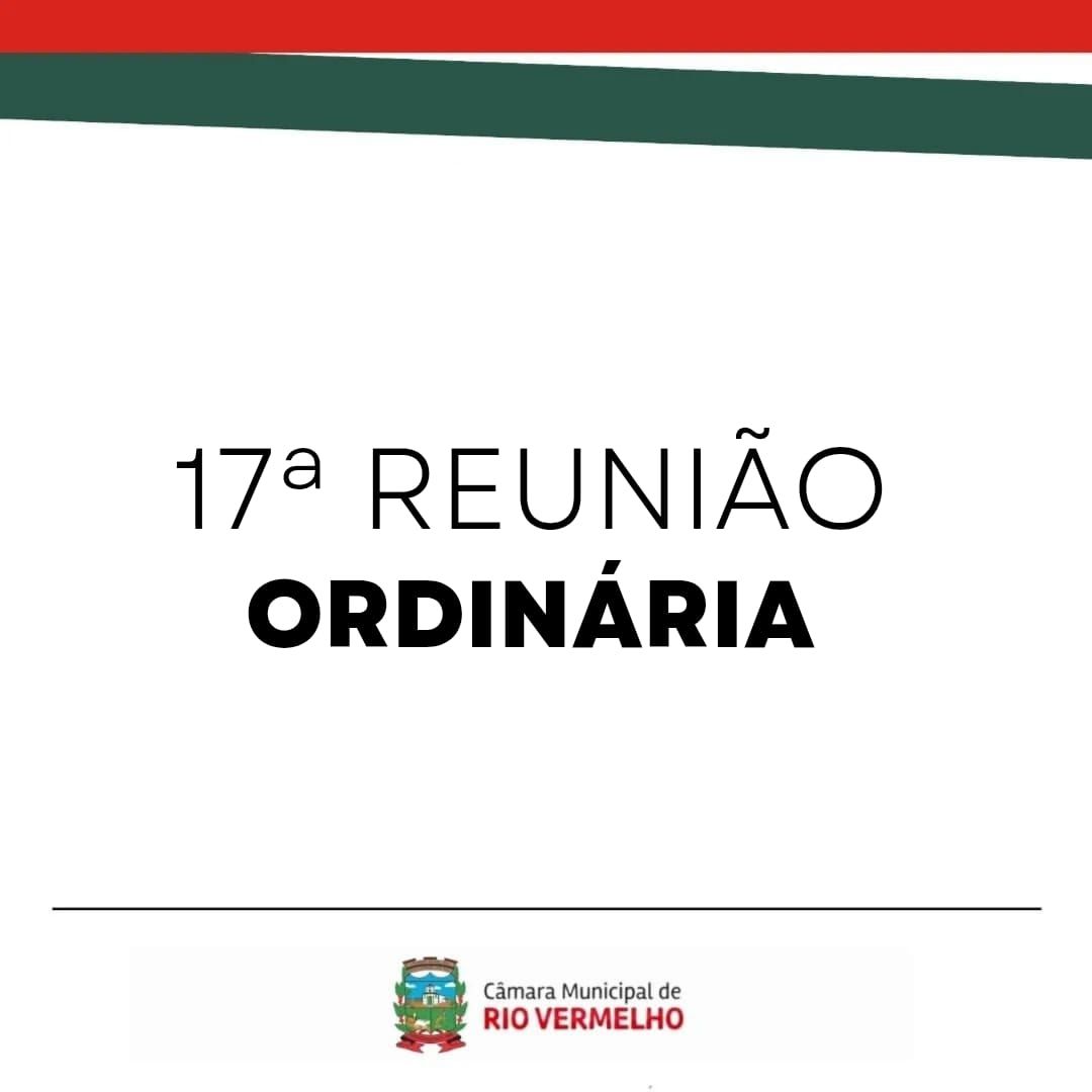 Leia mais sobre o artigo 17ª Reunião Ordinária do exercício de 2024, dia 03 de Setembro.